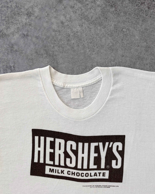 Vintage 70s Hershey’s Chocolate T-Shirt – Faded Single Stitch – Made in USA