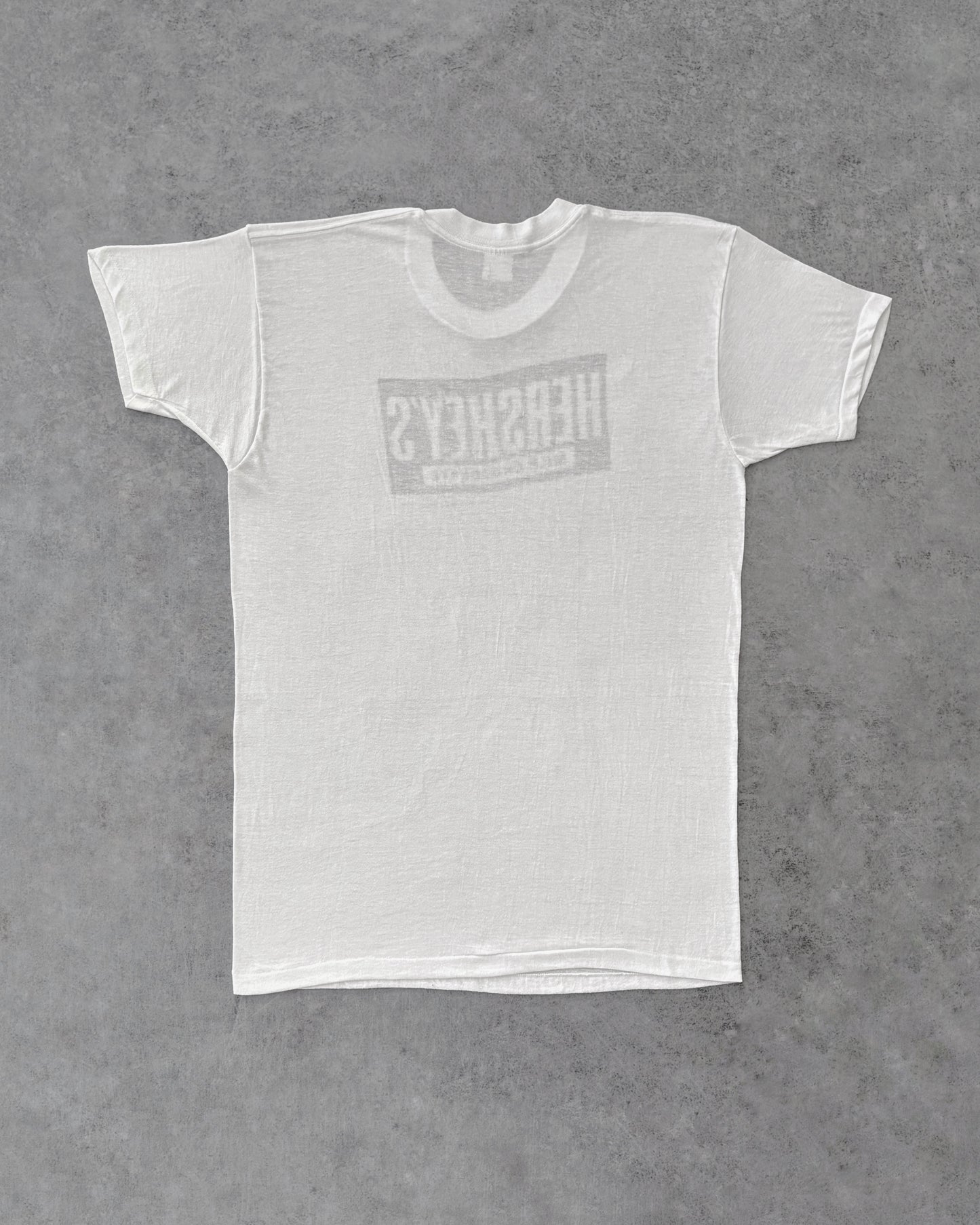 Vintage 70s Hershey’s Chocolate T-Shirt – Faded Single Stitch – Made in USA