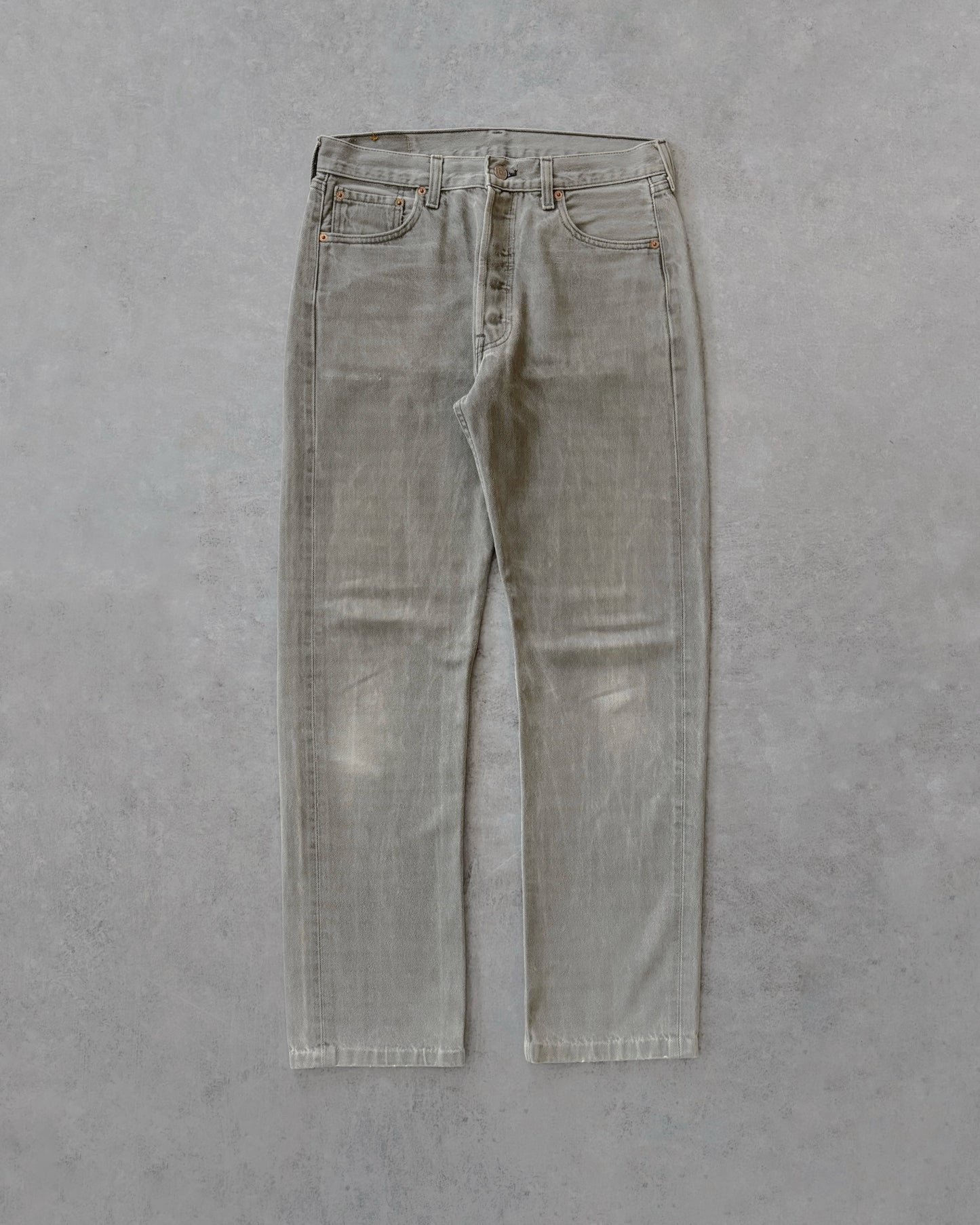 Vintage 1995 Stone Washed Gray Levi's 501