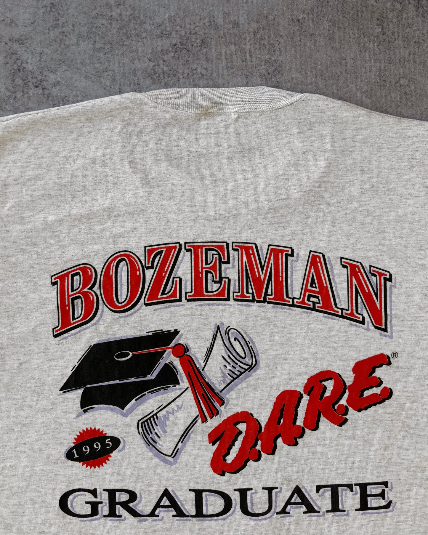 Vintage 1995 “The Great Outdoors Nevada” Bozeman Graduate Single Stitch T-Shirt