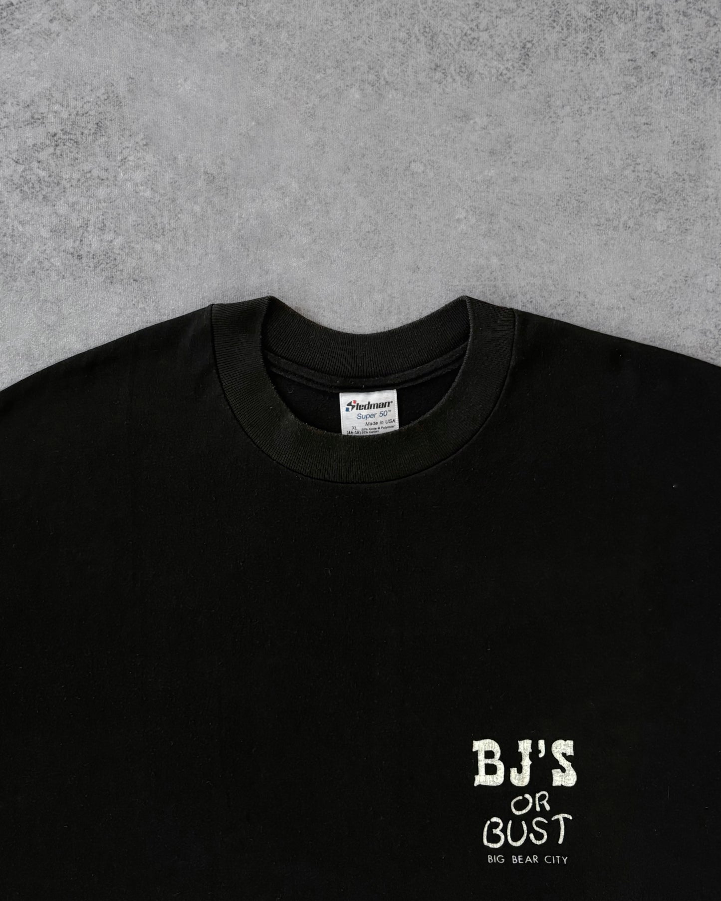 Vintage 1980s “Bj’s or Bust” Bj’s Big Bear City Single Stitch T-Shirt