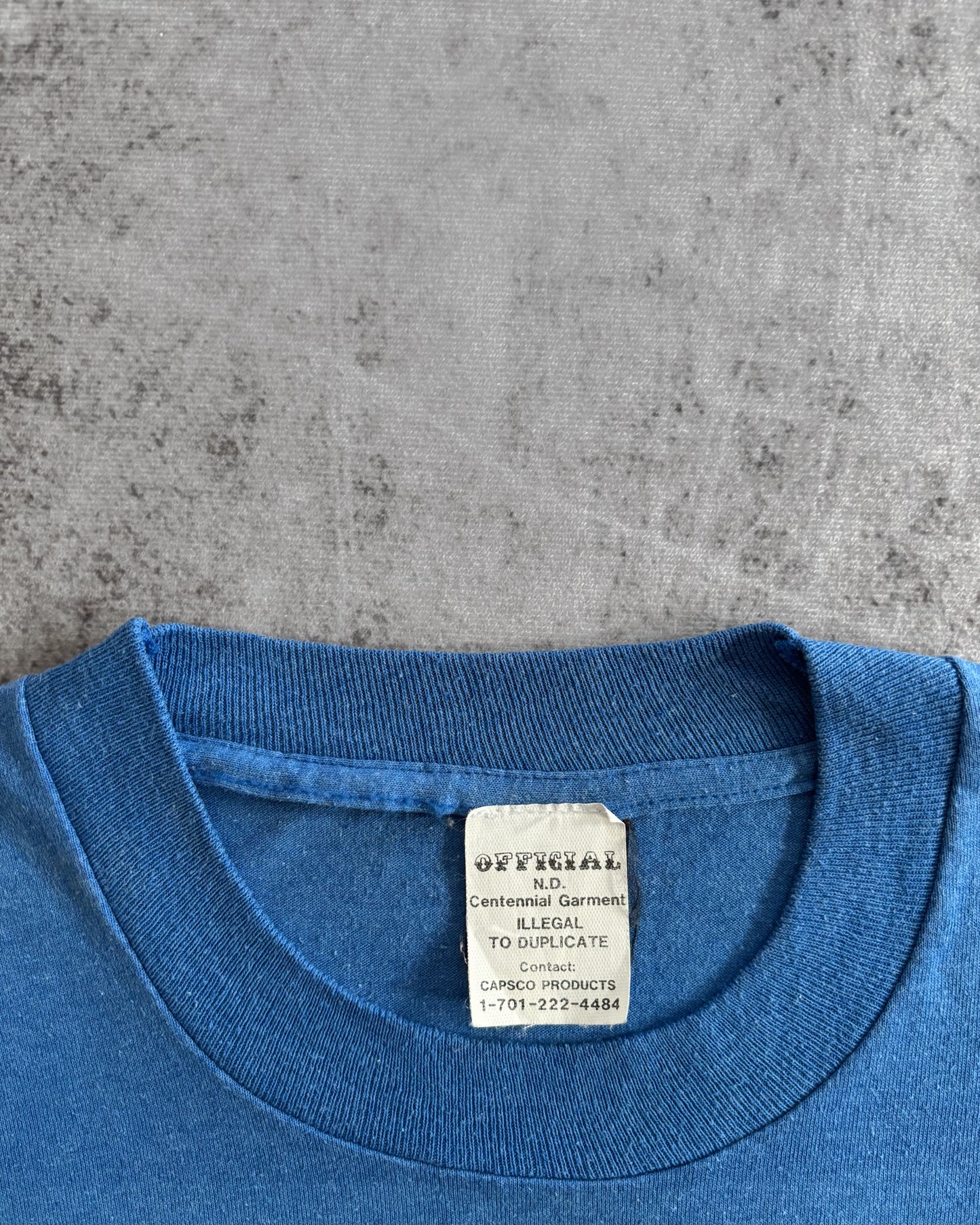 Vintage 1989 North Dakota Centennial Single Stitch T-Shirt
