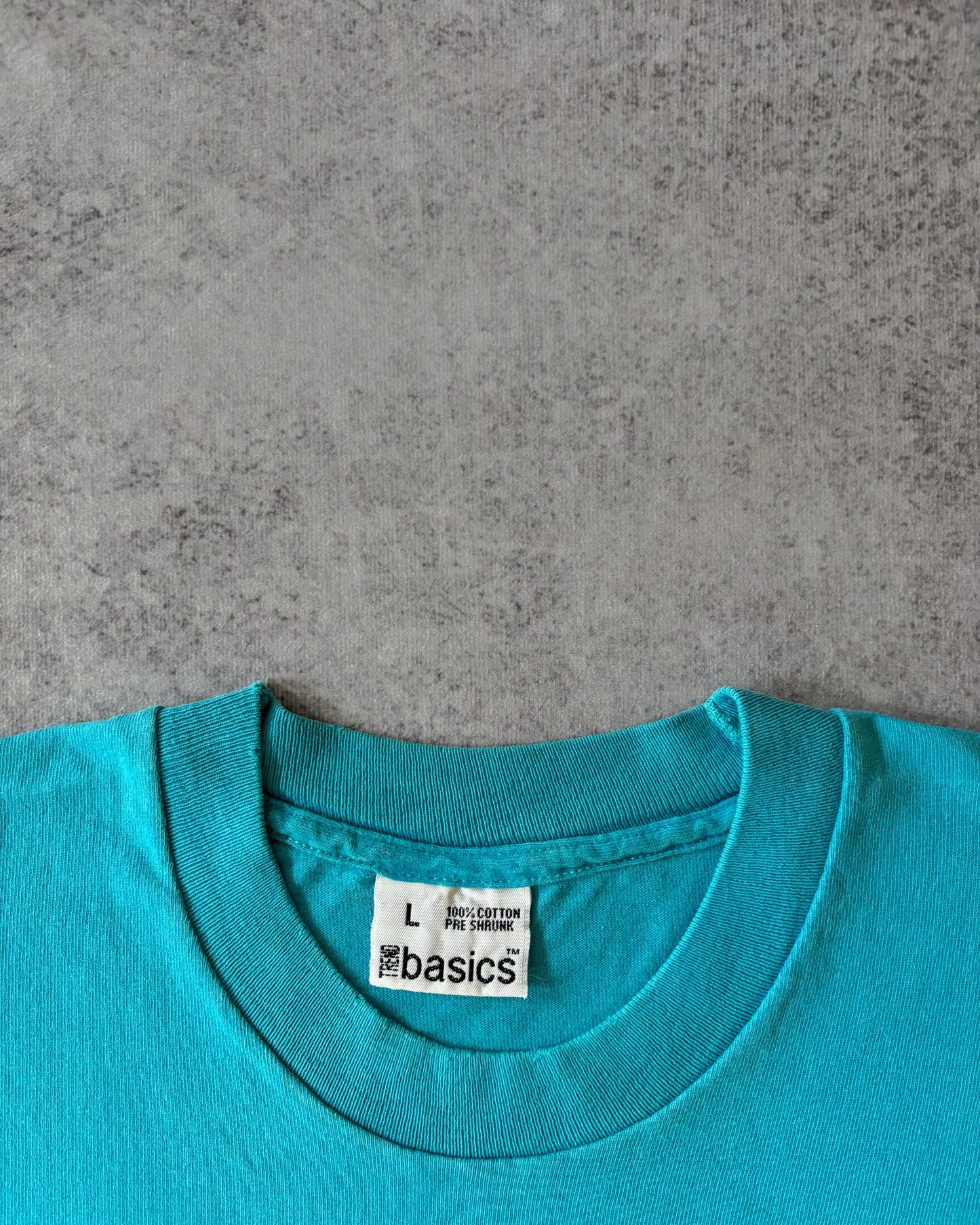 Vintage 1990s Blank Electric Blue Blank Pocket T-Shirt