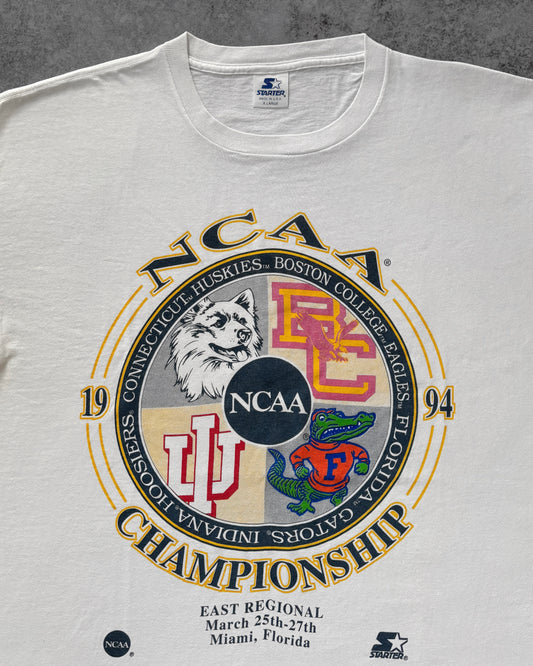 1994 Vintage NCAA East Regional T-Shirt – College Basketball – USA Made
