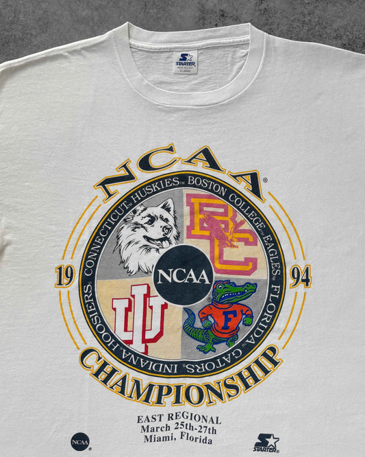 1994 Vintage NCAA East Regional T-Shirt – College Basketball – USA Made