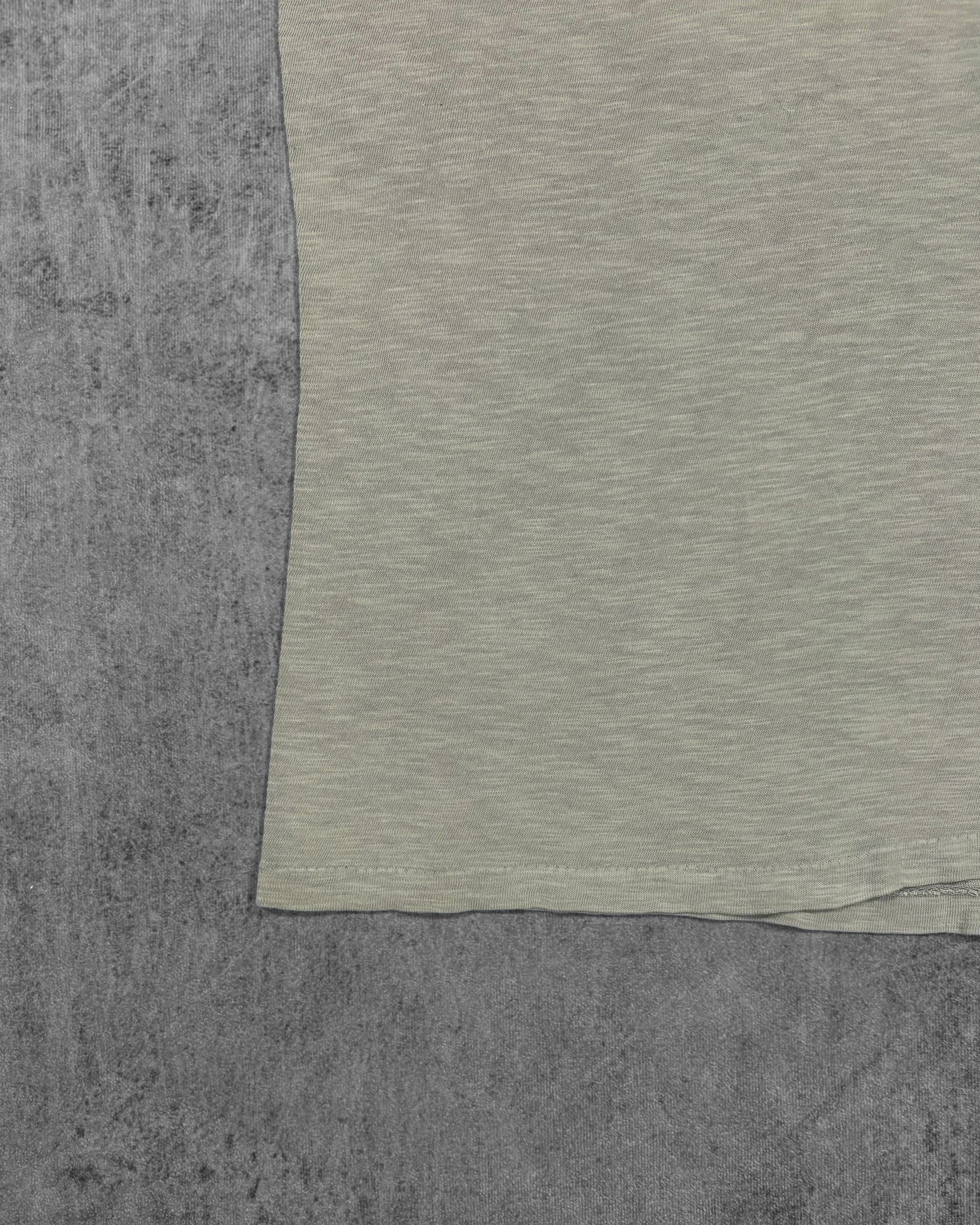 Velva Sheen Heritage t-shirt label detail, Made in USA