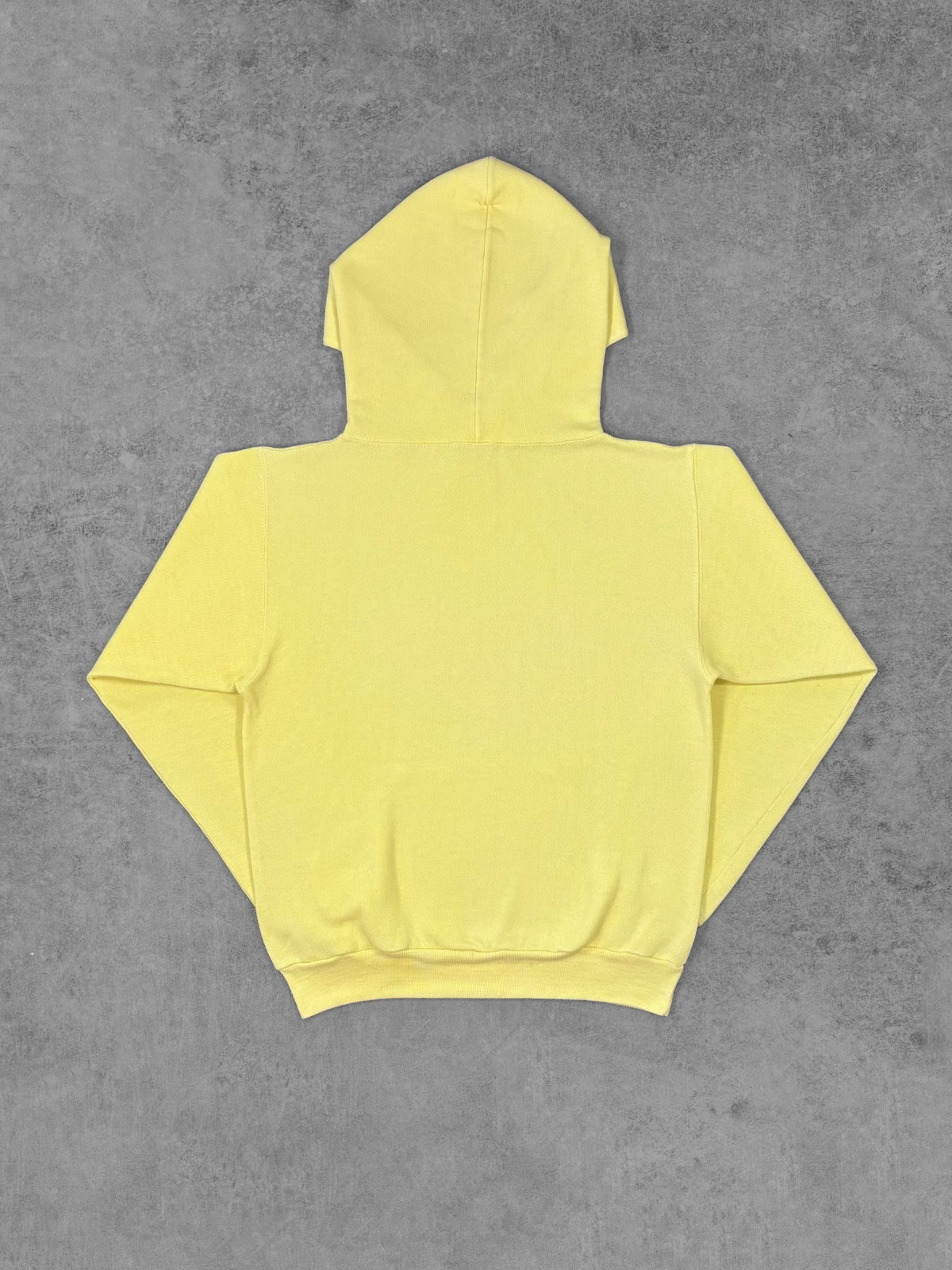 Vintage 1970s Russell Athletic Yellow Hoodie – Script Logo