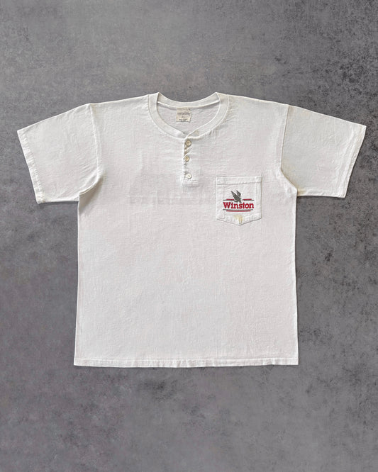 Vintage 1993 Winston Winners Club Henley T-Shirt – Made in USA
