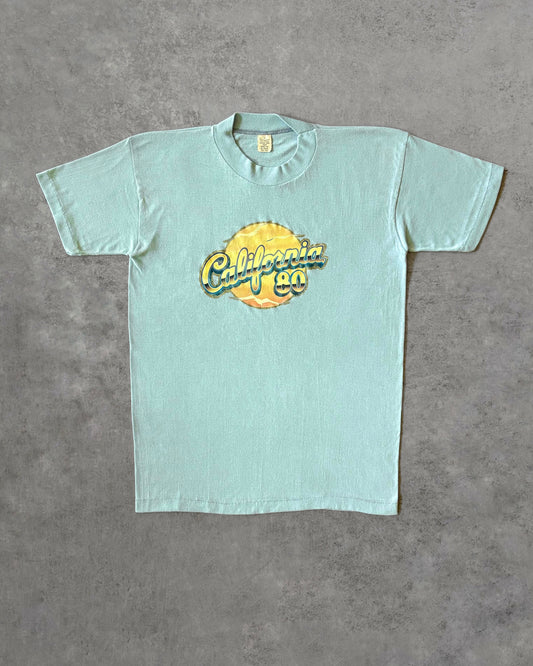 Vintage 1980 California T-Shirt – Sunset Graphic Tee – Made in USA