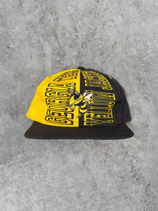 Vintage 1990s Georgia Tech Yellow Jackets Snapback Cap – Embroidered