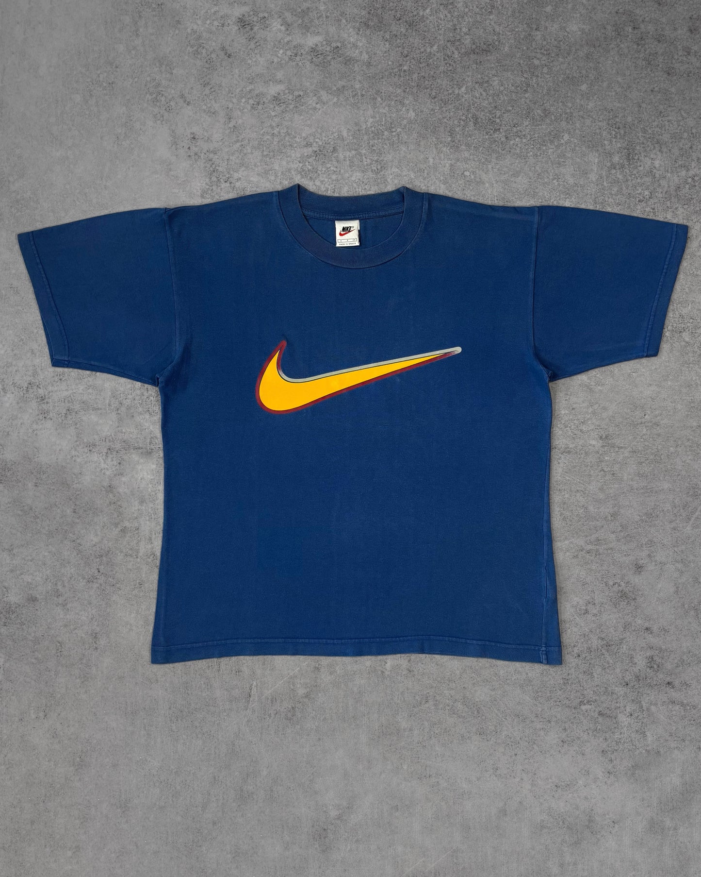 Vintage 1990s Nike Big Swoosh T-Shirt Made in Greece
