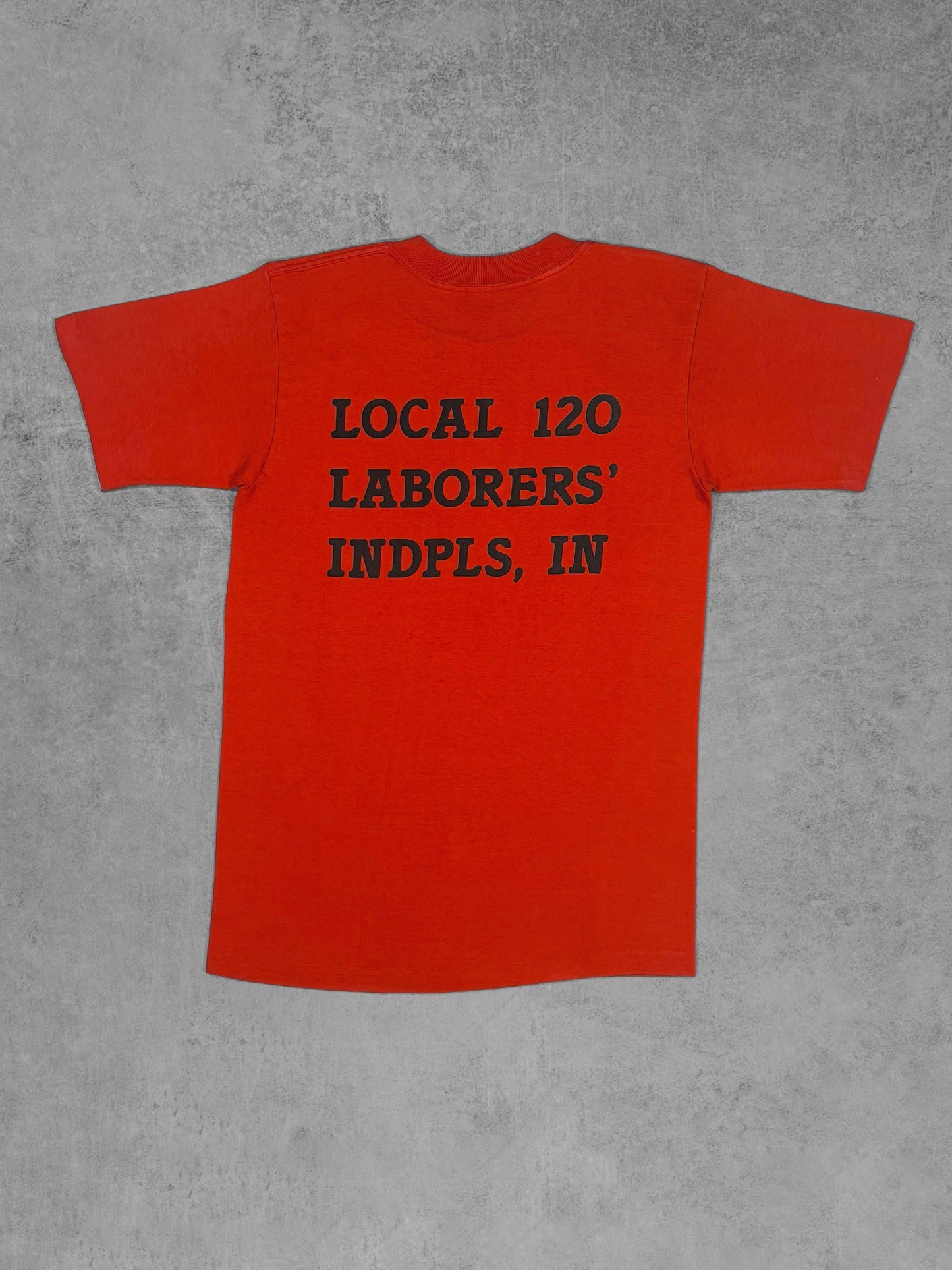 Vintage 1990s Oneita Power-T AFL-CIO Chicago Region Local 120 Union T-Shirt - Made in USA