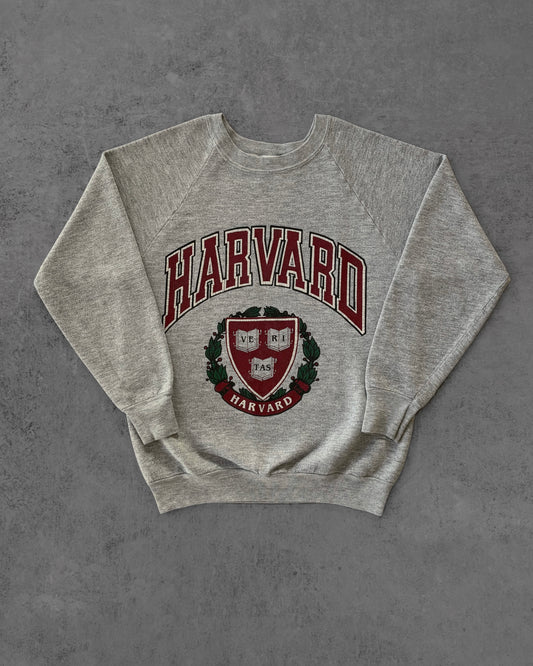 Vintage Late 1980s Harvard Crewneck – Fruit of the Loom – Made in USA