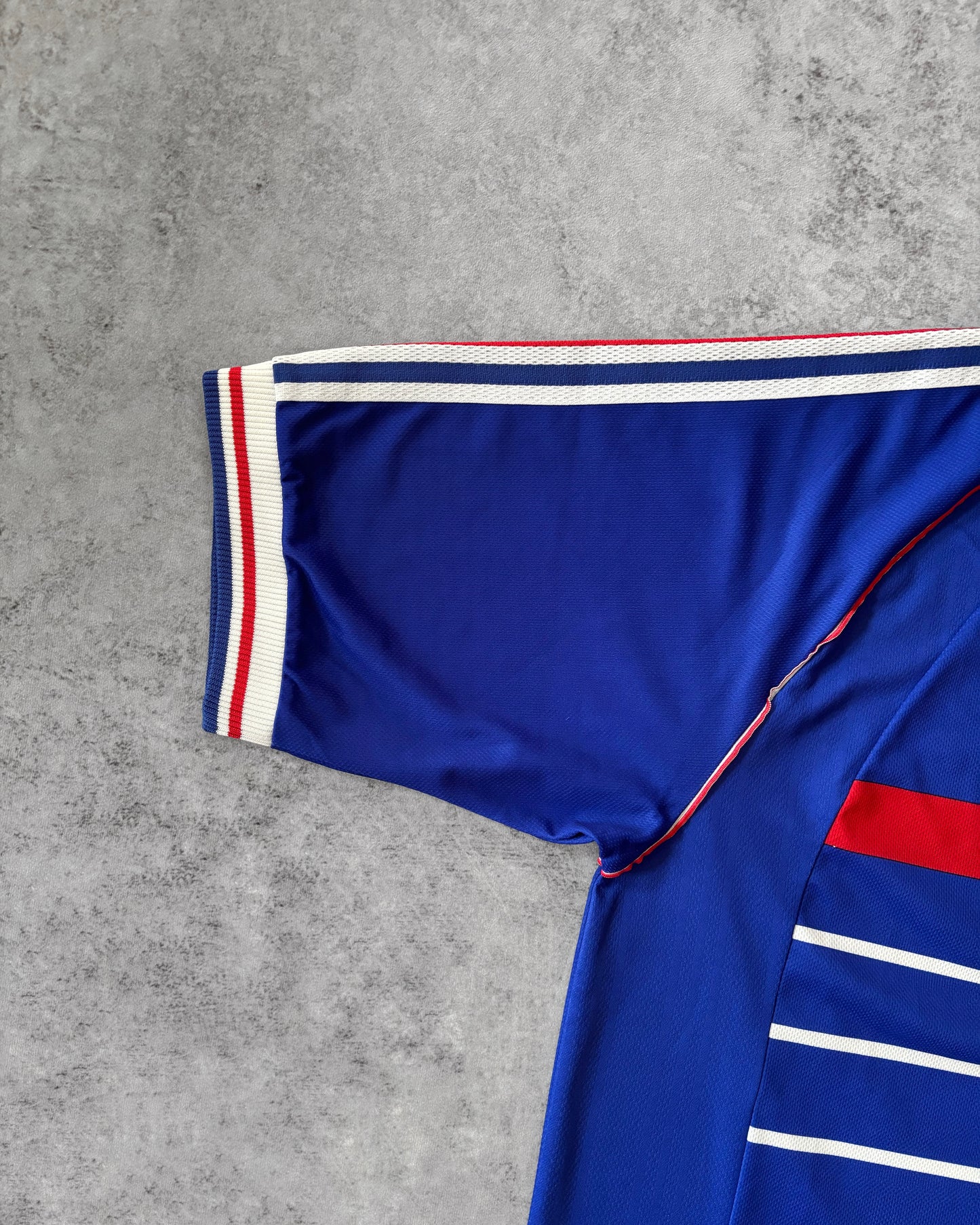 Vintage France 1998 - 2000 Adidas Home Jersey – FFF Blue Shirt – Zidane Era