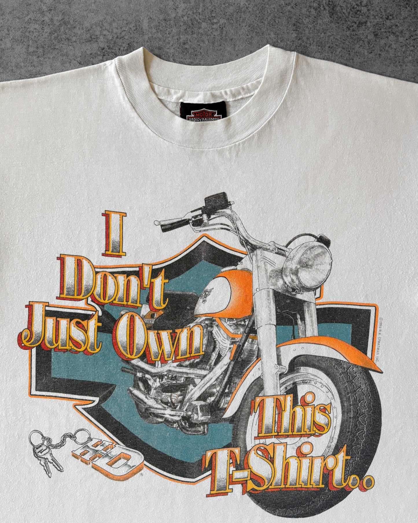 Vintage 1990 Harley-Davidson “I Don’t Just Own This T-Shirt” Tee – Nashville TN