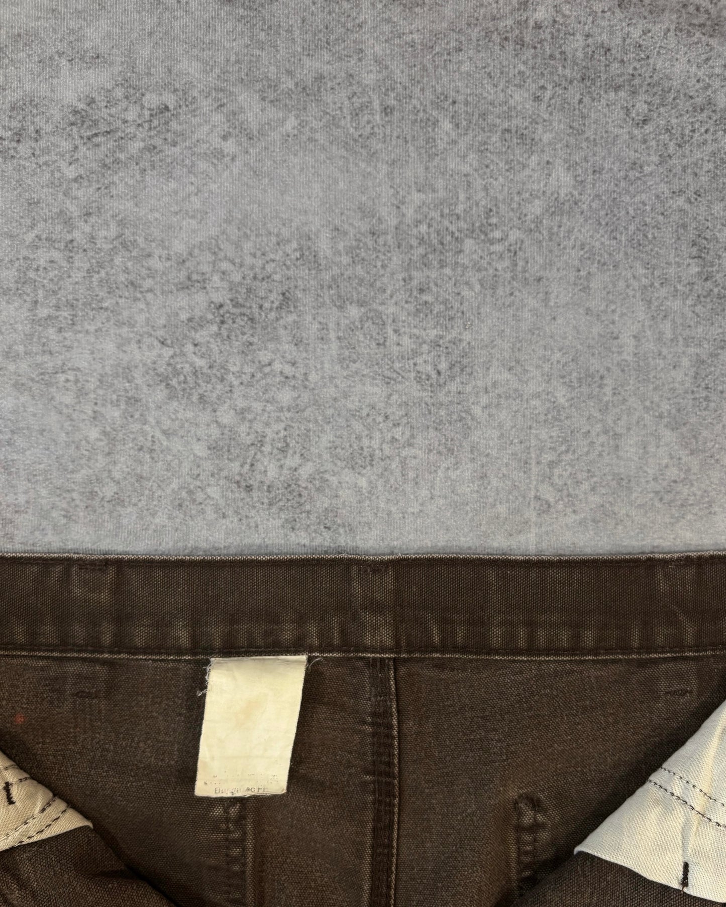 Vintage 1990s Carhartt Brown Duck Canvas Carpenter Work Pants – Distressed Utility Trousers