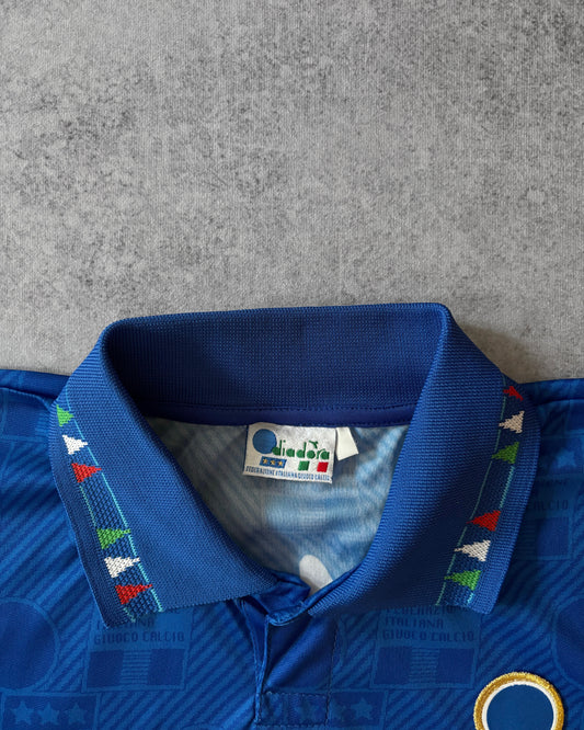 Vintage 1994 Italy Home Jersey – Diadora – Roberto Baggio #10 – World Cup USA '94