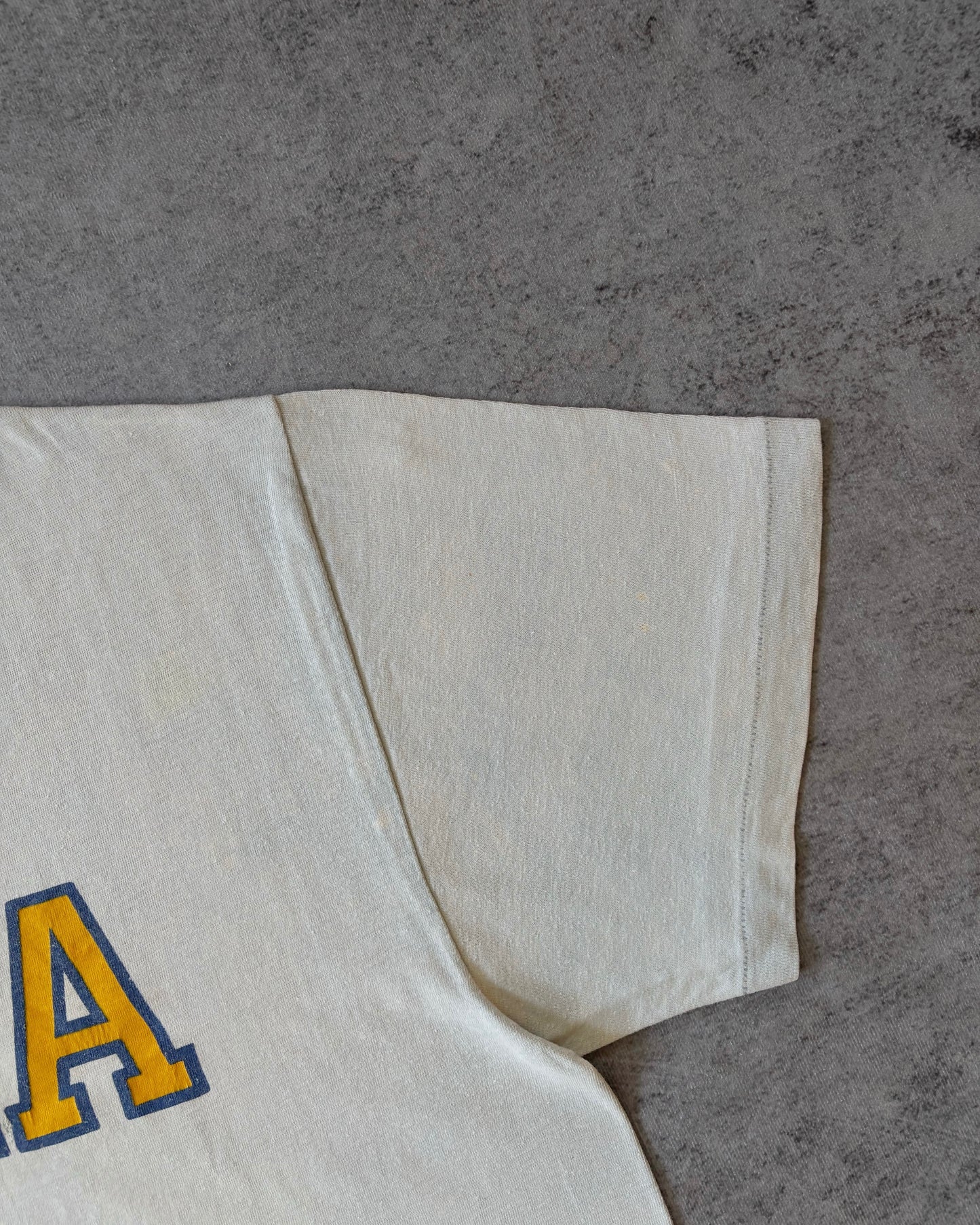 Vintage 1980s UCLA Distressed T-Shirt – Made in USA – Single Stitch