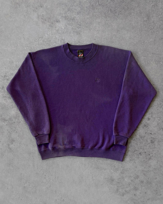 Vintage 1990s USA Olympics Purple Sun Faded Crewneck – Official Team USA