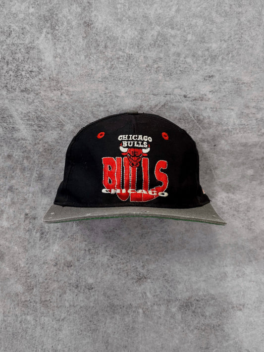 Vintage 1991 Chicago Bulls Snapback Cap - The Game NBA Finals - 100th Basketball Anniversary Hat