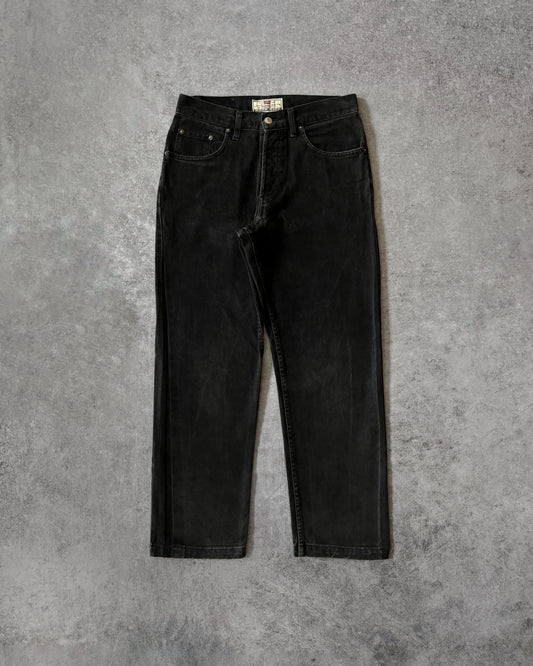 Vintage 1995 Levi’s 440 Black Jeans – Made in Italy – Button Fly