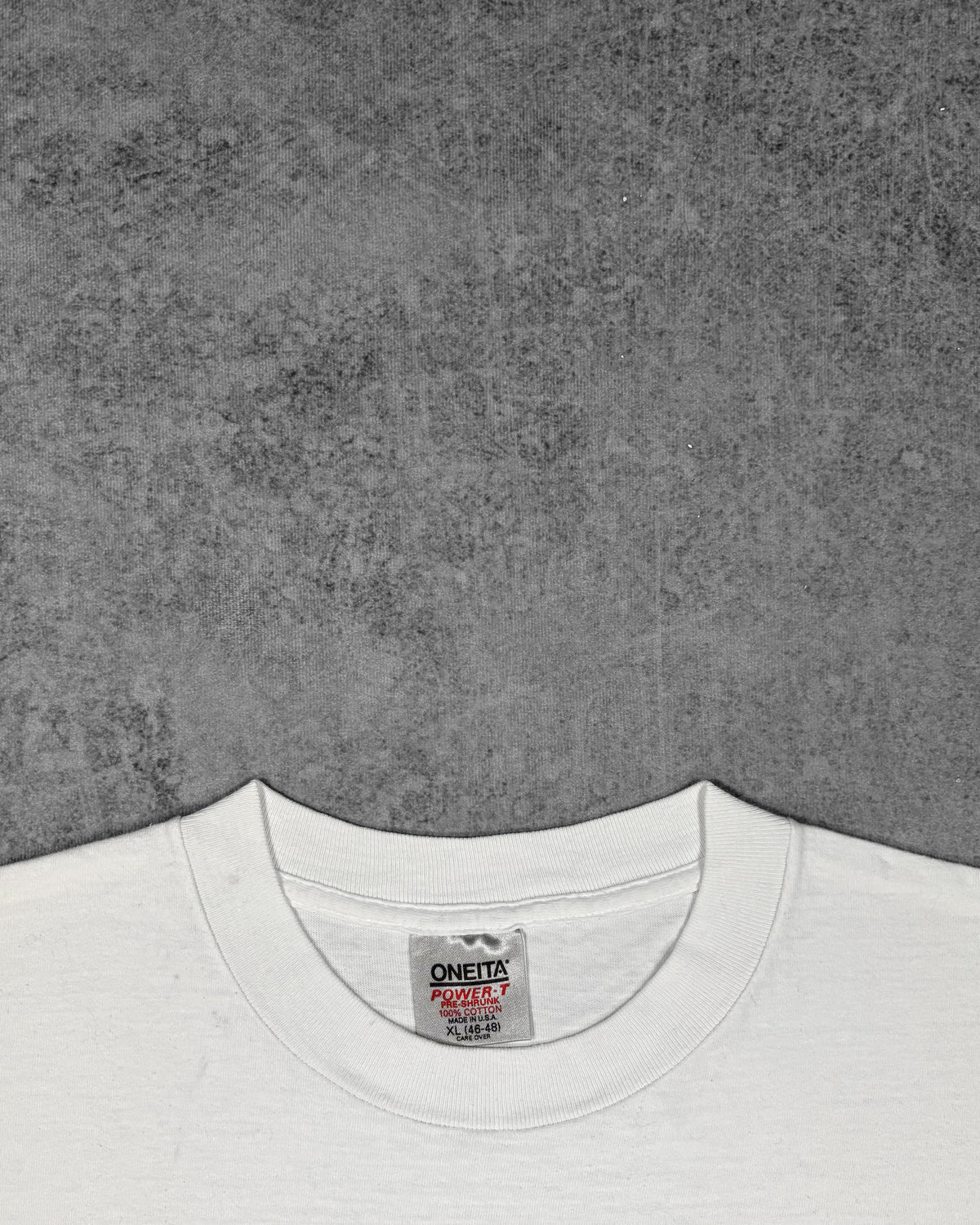 Vintage 1990s USS Enterprise CVN-65 US Navy t-shirt by Oneita – back view