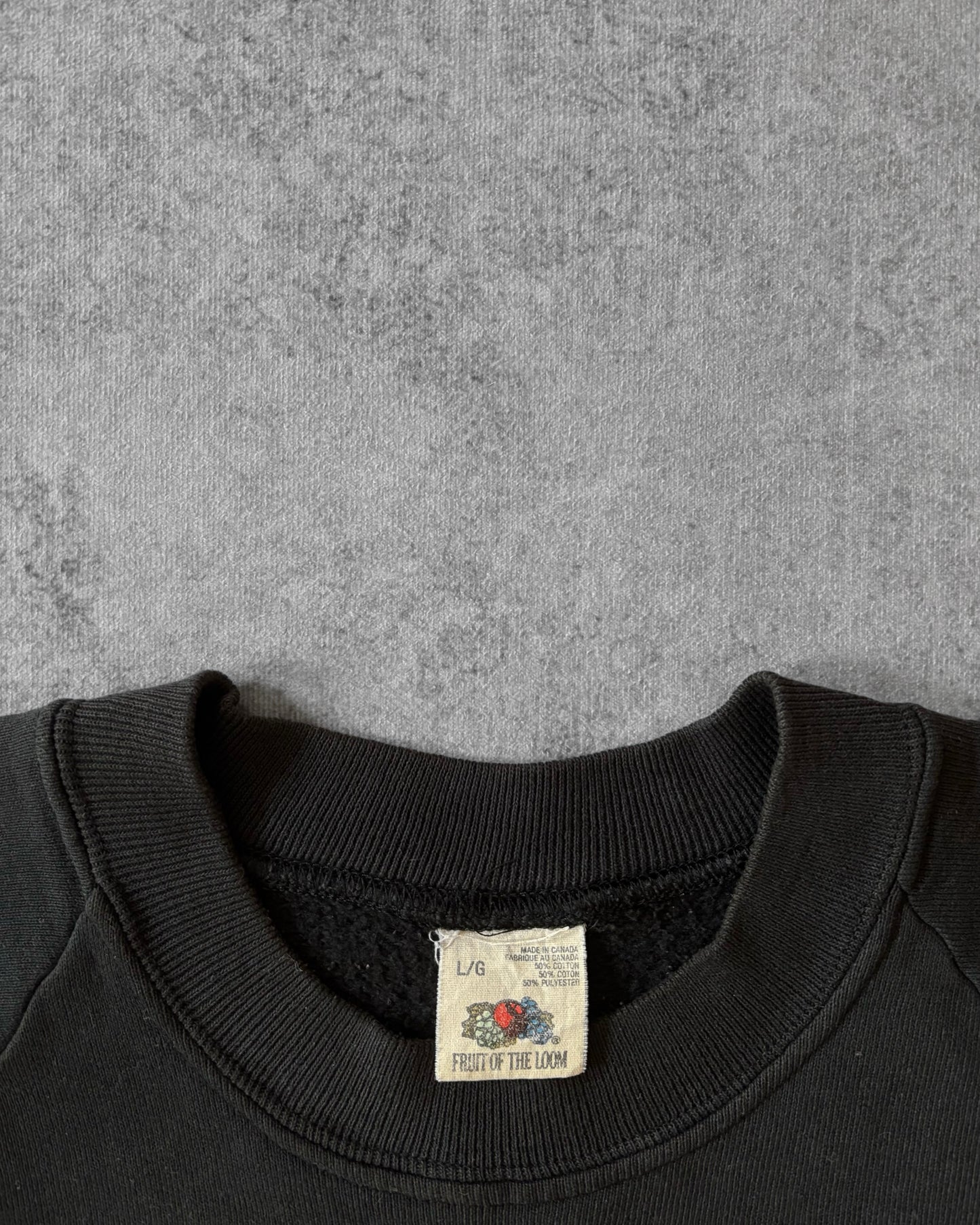 Vintage 1991 Harley-Davidson Biker Crewneck – Rolling Thunder ’91 – Winnipeg