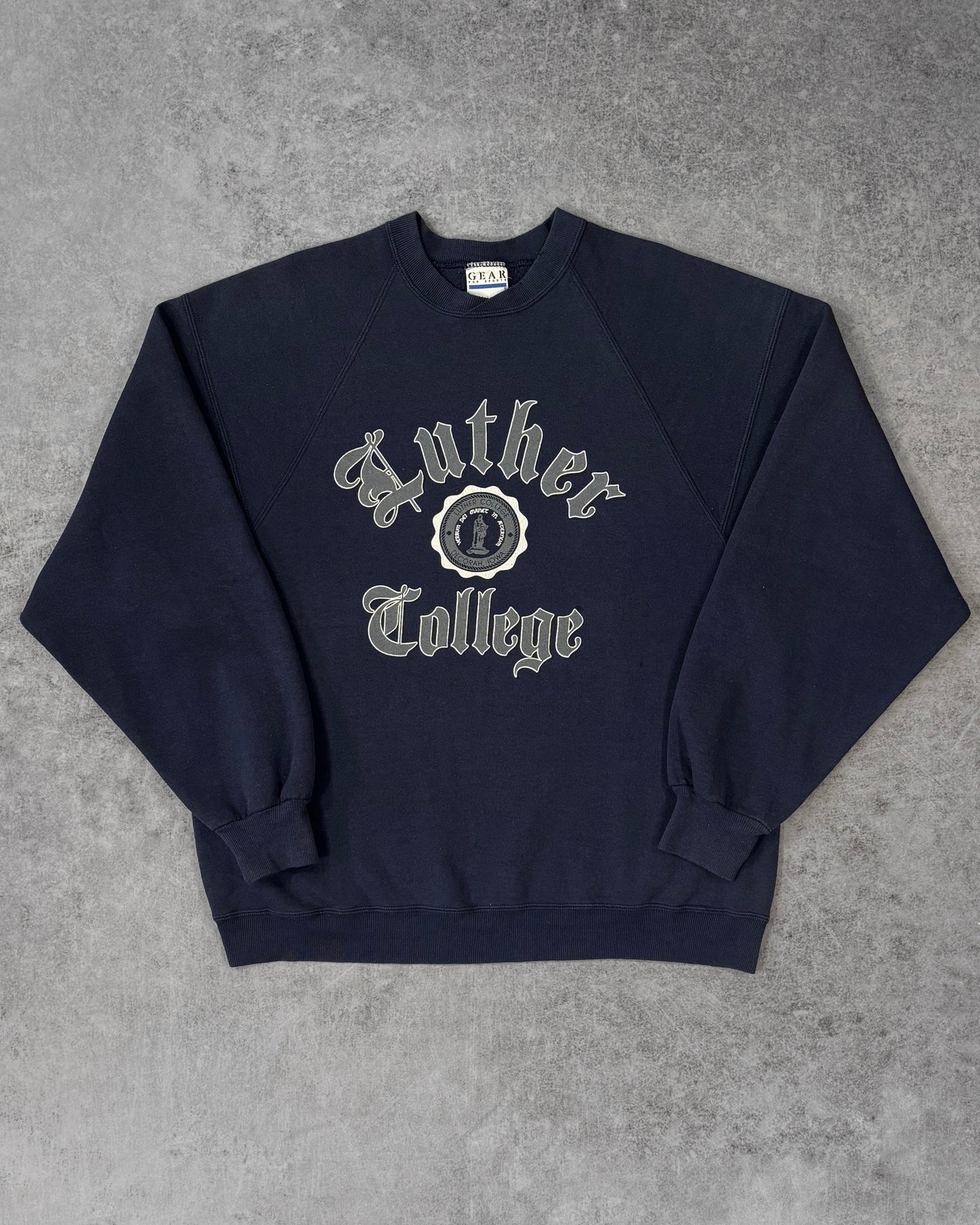 Vintage 1990s Luther College Crewneck - Made in USA