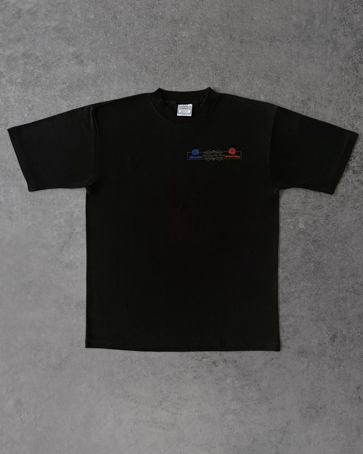 Vintage 1996 Gilbarco United Way “Go For The Goal” T-Shirt – All Sport Proweight – Made in USA