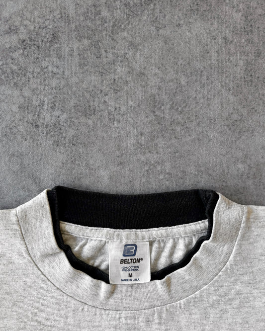 Vintage 90s Gray Double Layer T-Shirt – Belton Made in USA