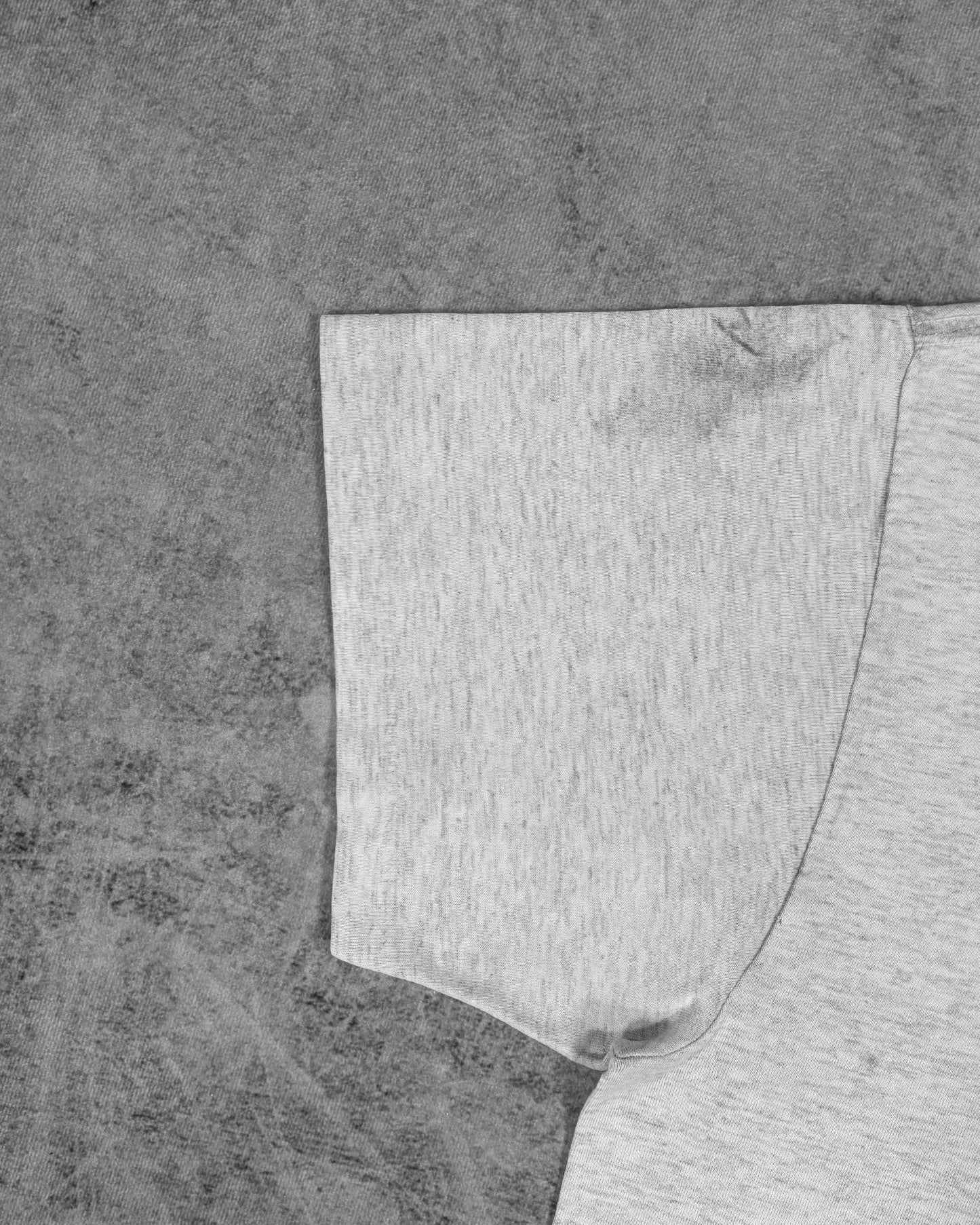 Vintage Distressed 1990s Oneita Sport Chalet Sporting Goods T-Shirt - USA Made Single Stitch - Heather Grey