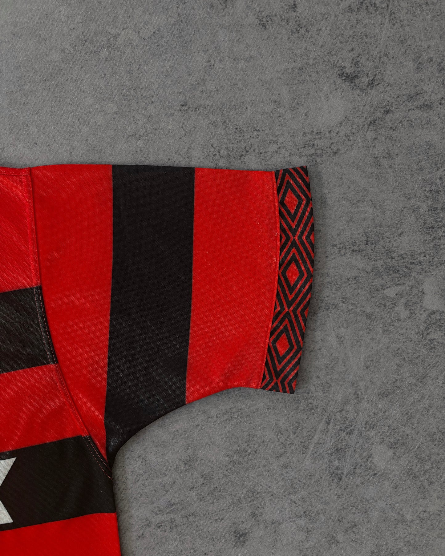 Flamengo 1994–95 Umbro Home Shirt – Lubrax – Nº7 Edmundo – Vintage Rubro-Negro