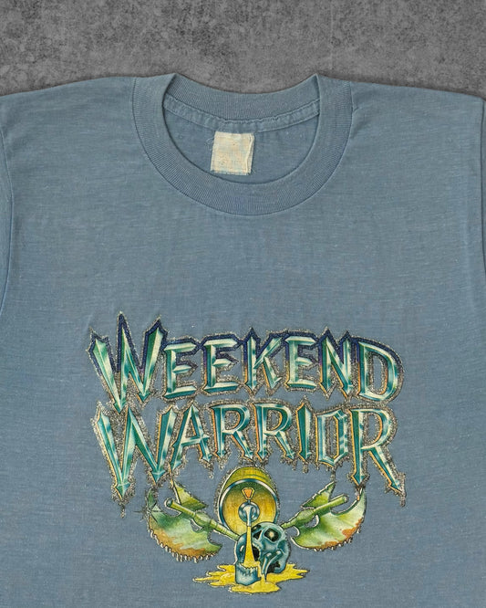 Vintage 1970s Weekend Warrior Fantasy Graphic T-Shirt – Single Stitch