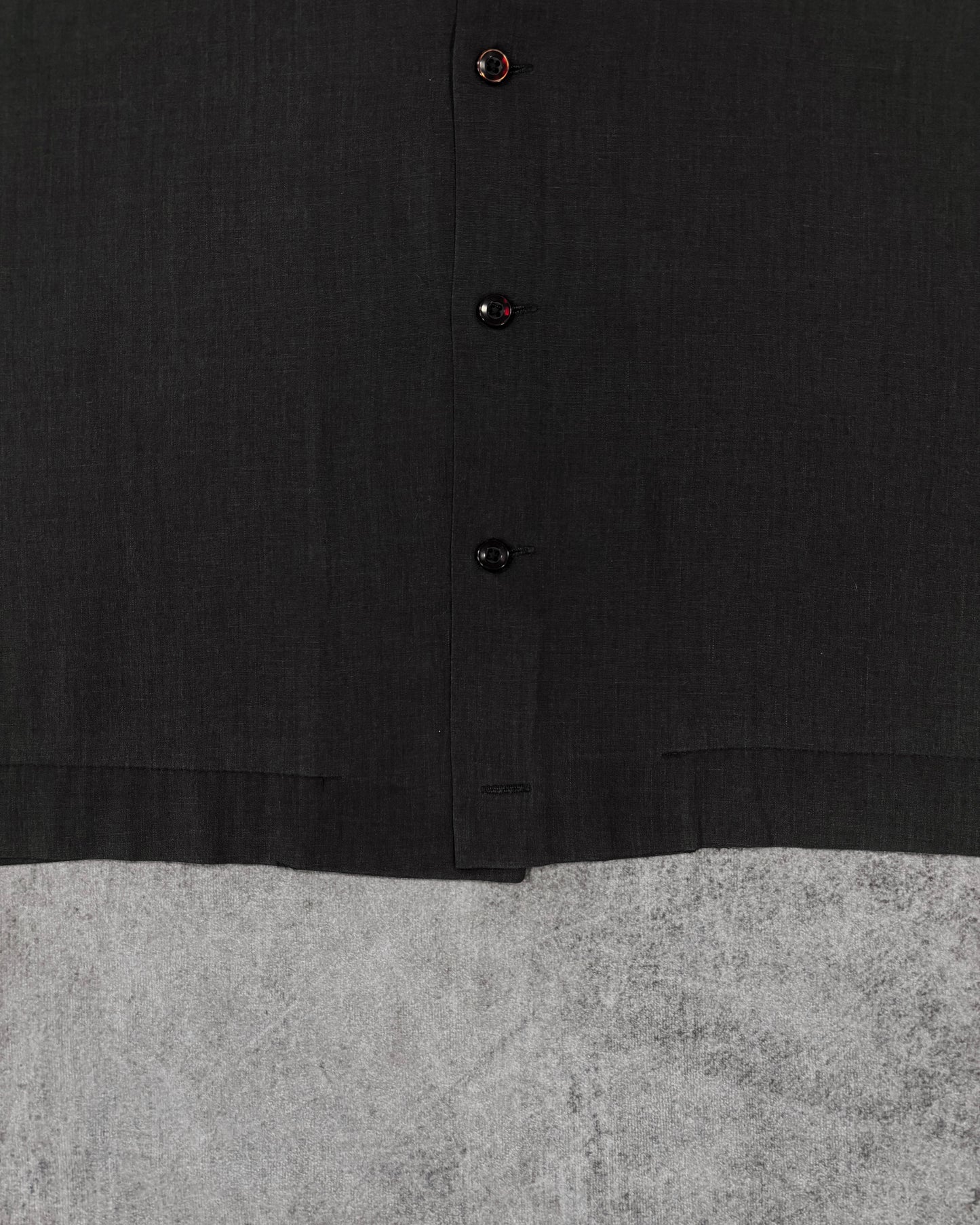 Vintage 1970s Jim’s Chain stitched King Louie Bowling Short Sleeve Shirt - Black Embroidered Raglan Rockabilly