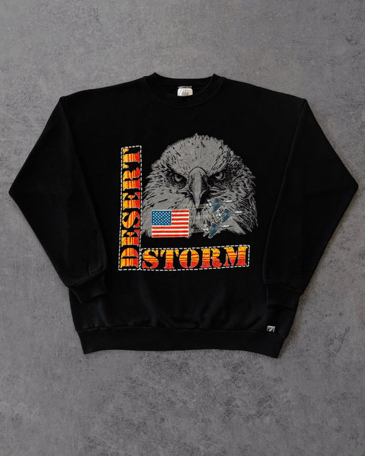 Vintage 1991 Operation Desert Storm Eagle Sweatshirt – Gulf War Military Crewneck