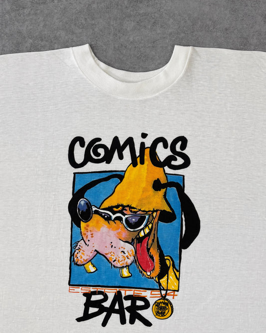 Vintage 1994 Disney Stoned Pluto Graphic T-Shirt – Single Stitch