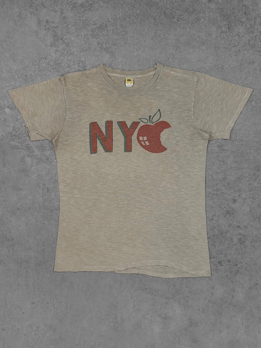 Velva Sheen Heritage NYC Apple graphic t-shirt, front view