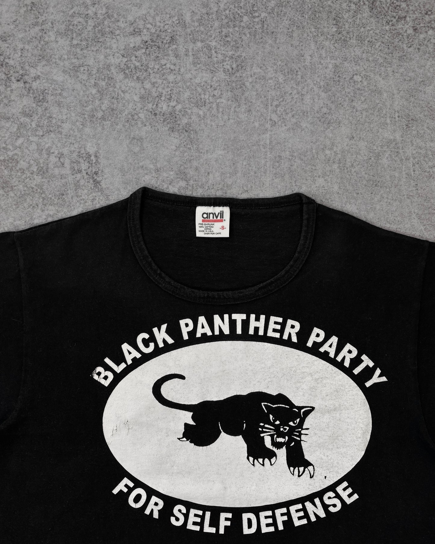 Vintage Black Panther Party Ringer T-Shirt – Anvil USA – Made in USA