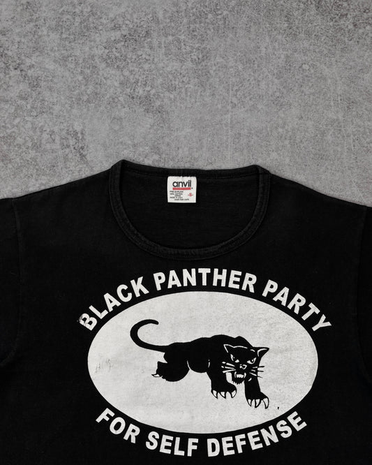 Vintage Black Panther Party Ringer T-Shirt – Anvil USA – Made in USA