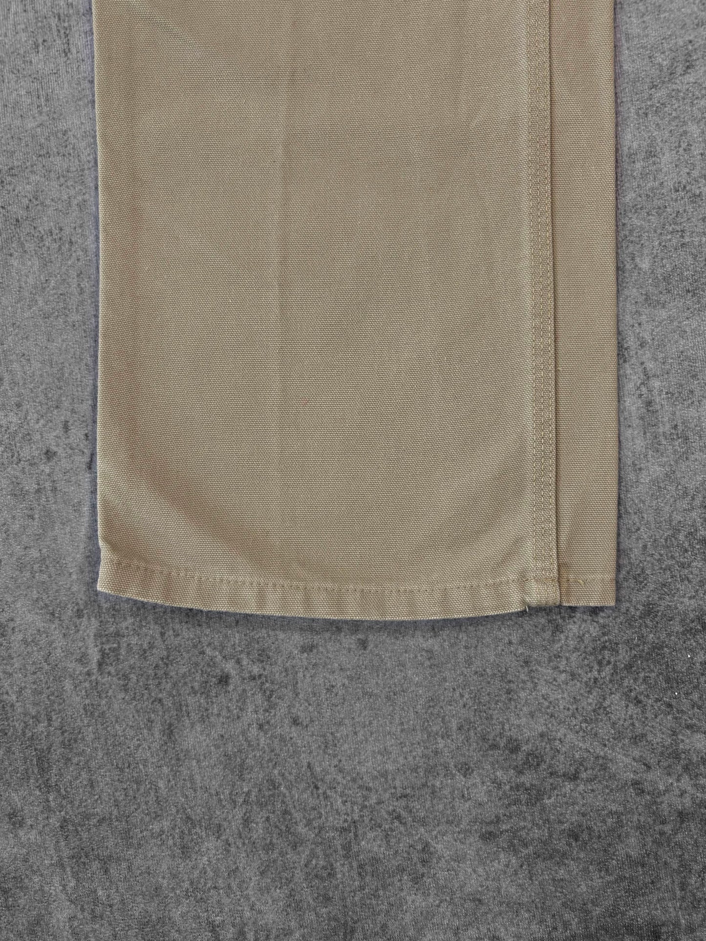 Carhartt Beige Duck Canvas Carpenter Pants – Modern Workwear Utility Trousers