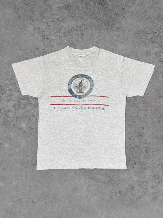 Vintage 1993 Bill Clinton Al Gore Inaugural T-Shirt - Made in USA - Single Stitch