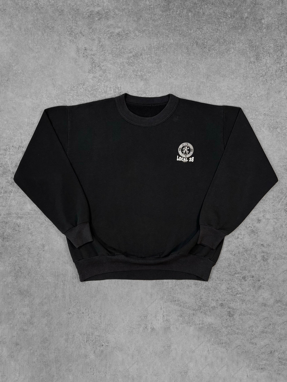 Vintage 1998 Sheet Metal Workers Local 38 Union Crewneck Sweatshirt – Workwear Graphic