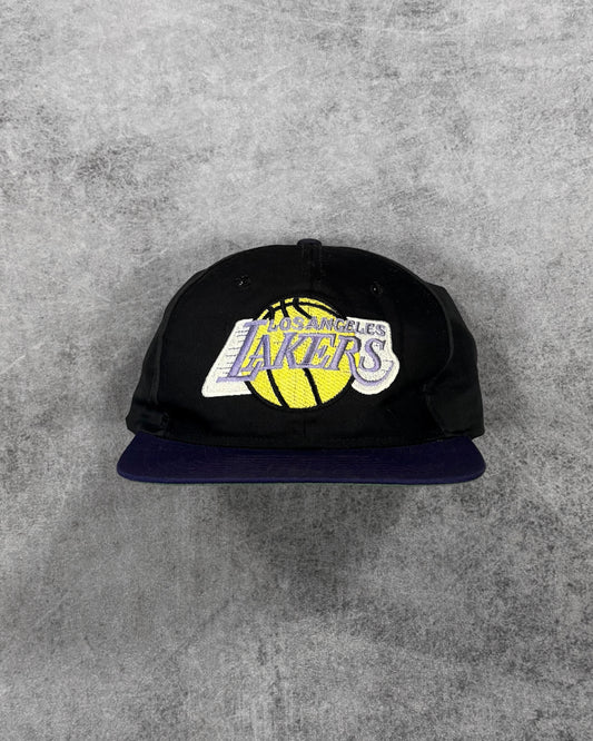 Vintage 1990s Los Angeles Lakers Snapback Cap – NBA Licensed AJD