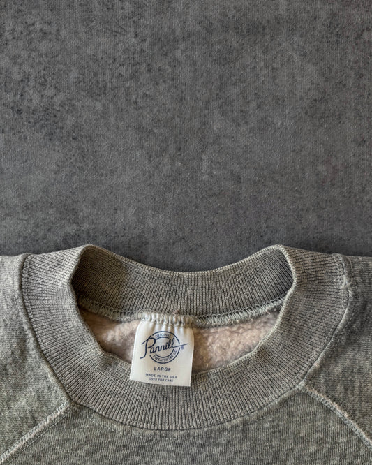 Vintage 1980s Pannill Heather Grey Raglan Sweatshirt – Made in USA