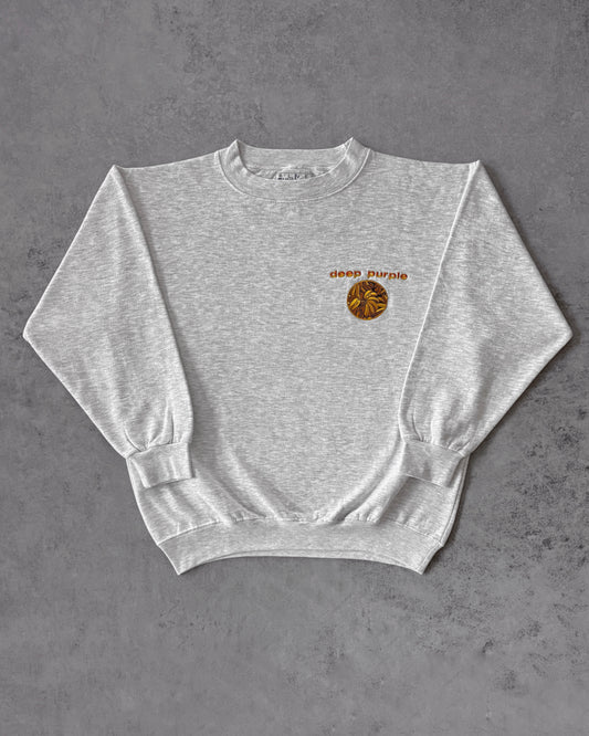 Vintage 2003 Deep Purple Bananas Embroidered Crewneck Sweatshirt – Blue Thunder Tag