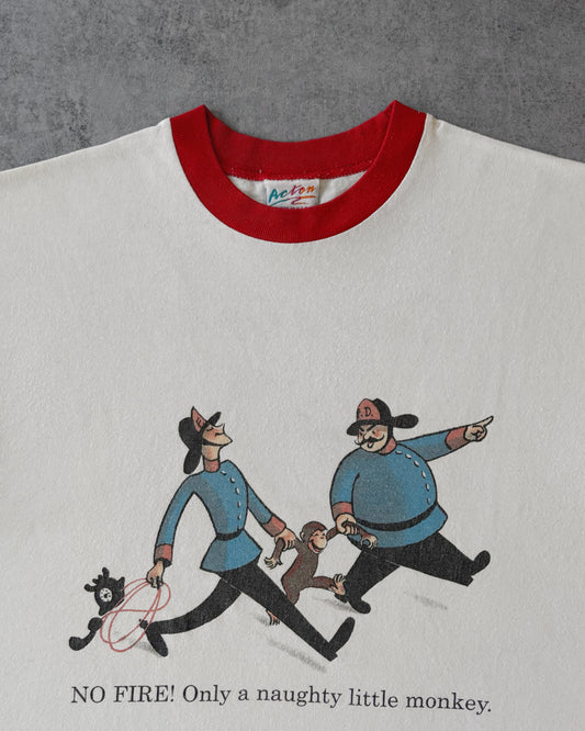 Vintage 1995 Curious George Ringer T-Shirt – Made in USA