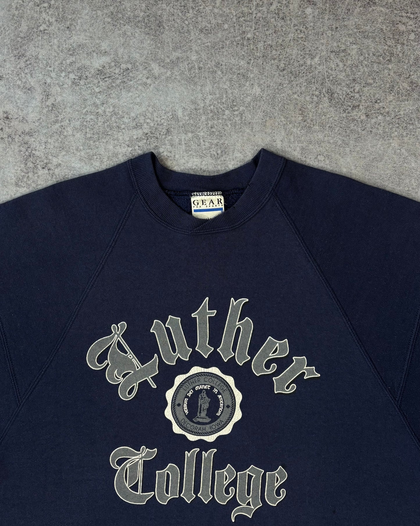 Vintage 1990s Luther College Crewneck - Made in USA