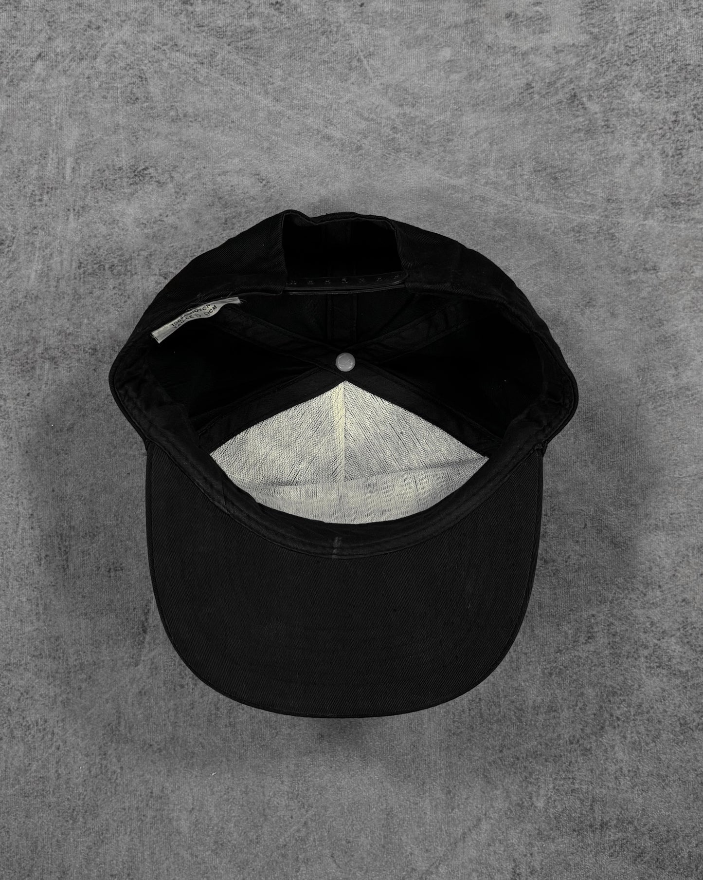 Vintage 1980s Bombers Airplane Logo Snapback Cap - Black Cotton Hat