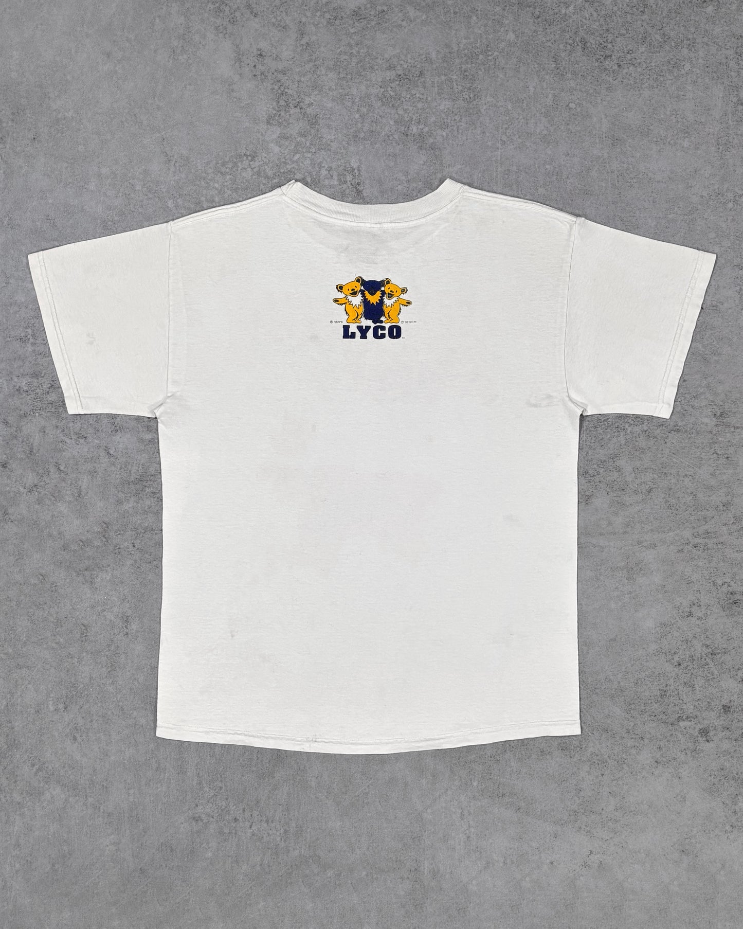 Vintage 1997 Distressed Grateful Dead Lycoming College Bears T-Shirt – Tultex – Single Stitch