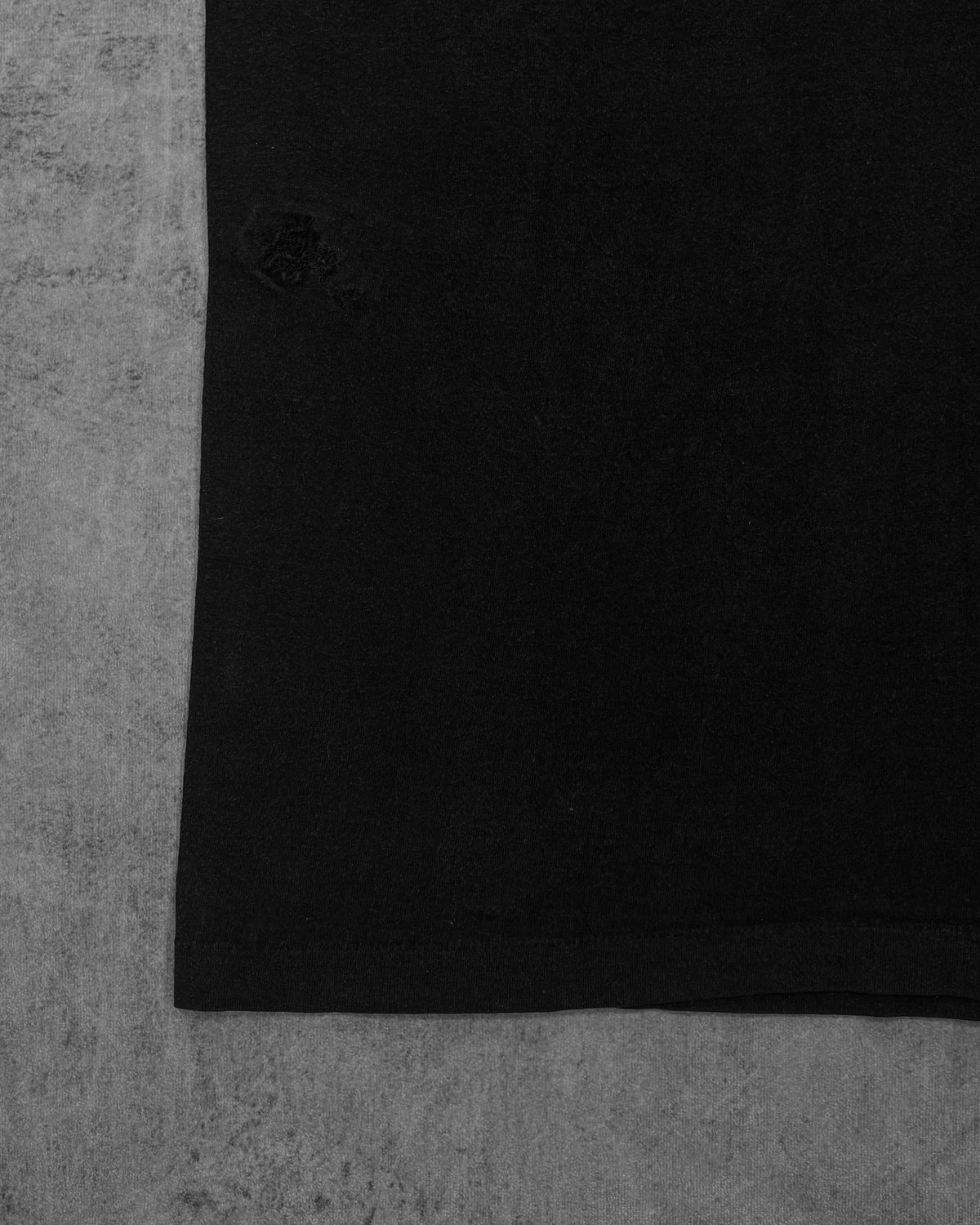 Vintage 1990s Carolina Panthers T-shirt – sleeve and hem stitching detail